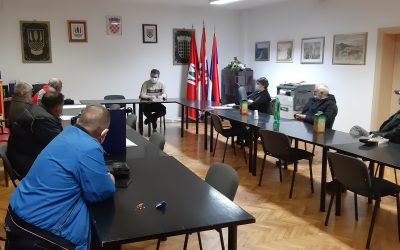 Održan sastanak predsjednika vijeća mjesnih odbora na području općine Krnjak